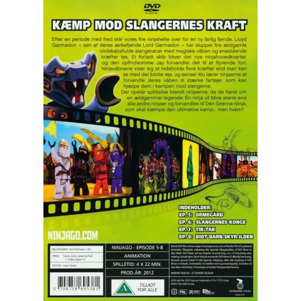 Ninjago - Episode 5 - 8 (DVD)