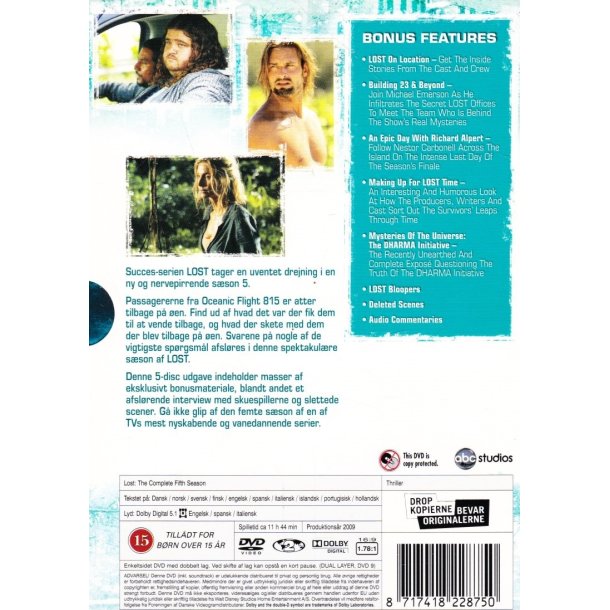 Lost - s�son 5 (DVD)