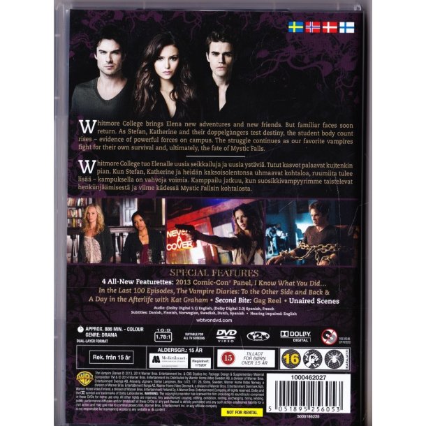 The Vampire diaries - S�son 5 (DVD)