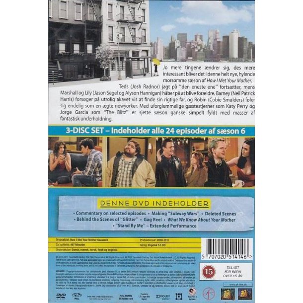How I met your mother - S�son 6 (DVD)