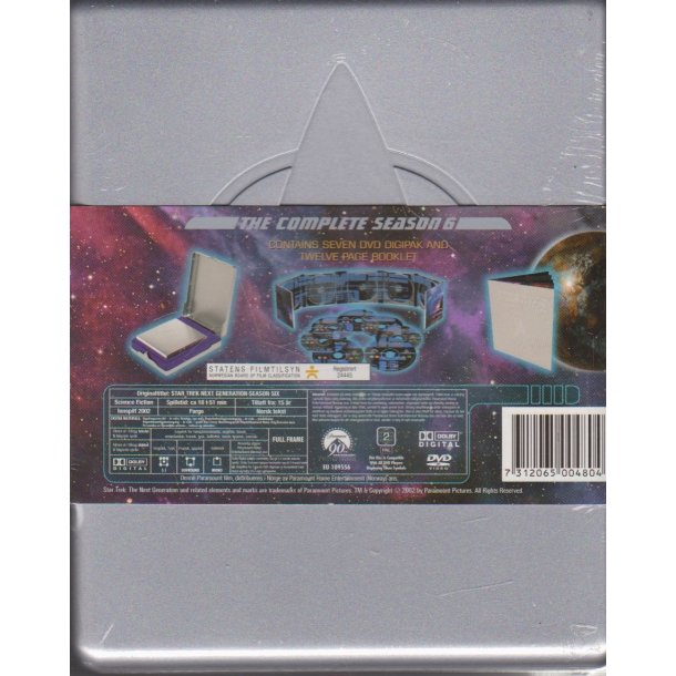 Star Trek The next generation - S�son 6 (DVD)