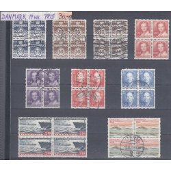 Danske Frim�rker - 4 blokke
