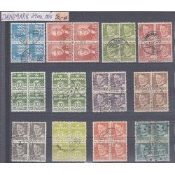 Danske Frim�rker - 4 blokke