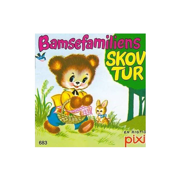 Pixi 683 - Bamsefamiliens skovtur (Bog)
