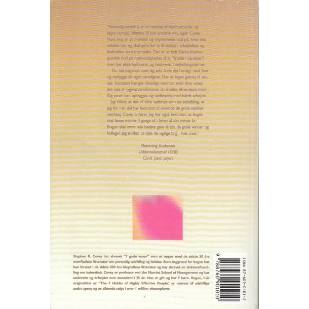 7 gode vaner - Personlig udvikling og livskvalitet (Bog)