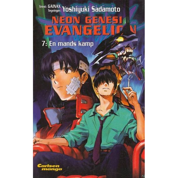Neon Genesis Evangelion 7 - En mands kamp (Bog)