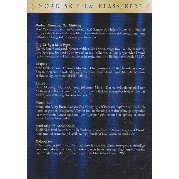 7 Nordiske Film  Klassikere (DVD)