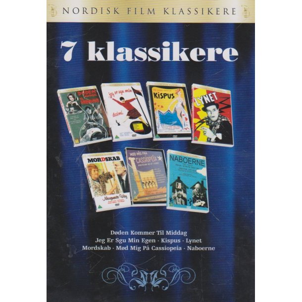 7 Nordiske Film  Klassikere (DVD)
