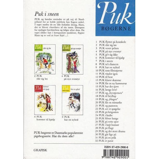 Puk i sneen - 7 (Bog)