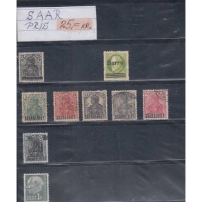 Saar - Frim�rker 