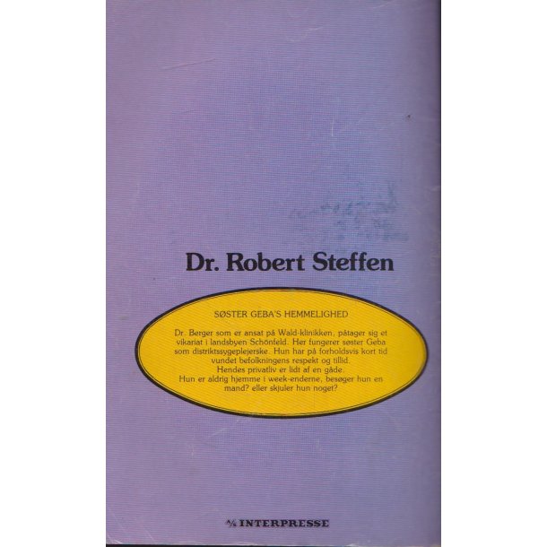 DR. Robert Steffen 74