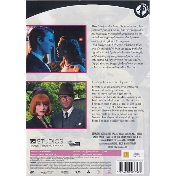 Miss Marple 8 - D�den kommer med posten (DVD)