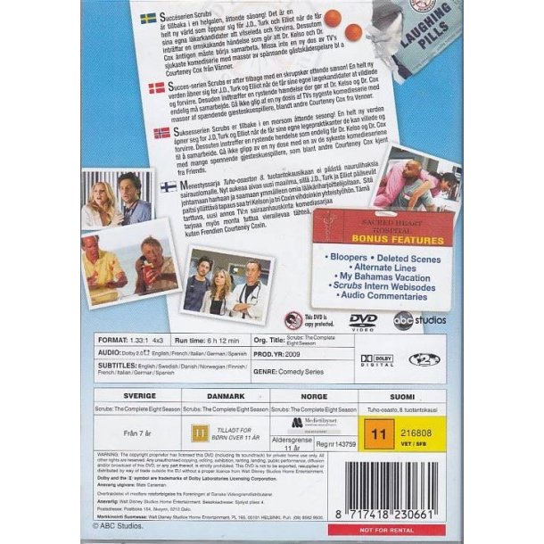 Scrubs - S�son 8 (DVD)