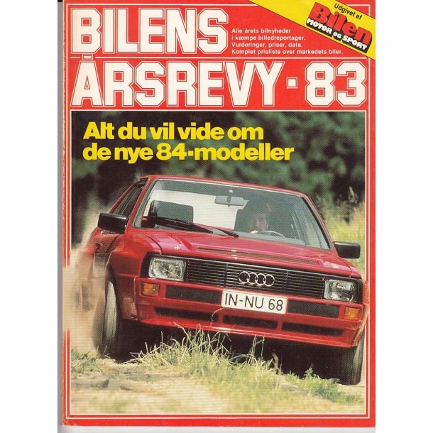 Bilens �rsrevy 83