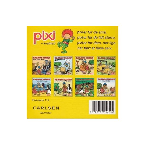 Pixi 837 - Rasmus Klump og den rullende seng (Bog)