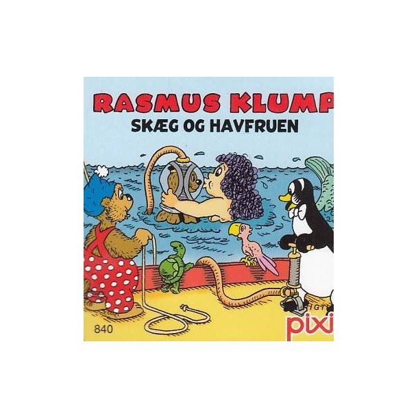Pixi 840 - Rasmus Klump sk�g og havfruen (Bog)