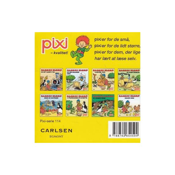 Pixi 842 - Rasmus Klump og gemmedyrene (Bog)