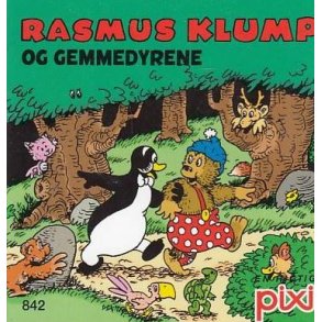 Pixi 842 - Rasmus Klump og gemmedyrene (Bog)