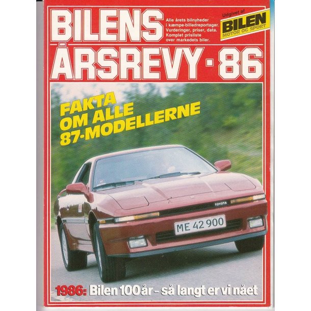 Bilens �rsrevy 86