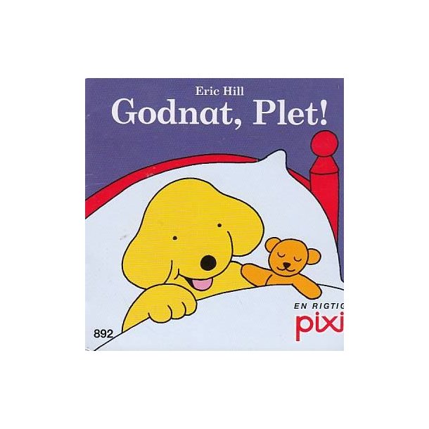Pixi 892 - Godnat, Plet! (Bog)