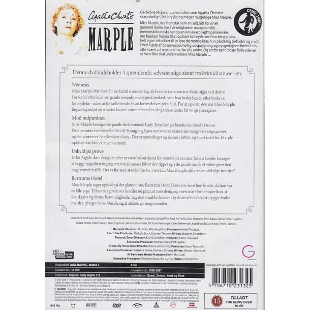 Agatha Christie's Marple - Afsnit 9-12 (DVD)