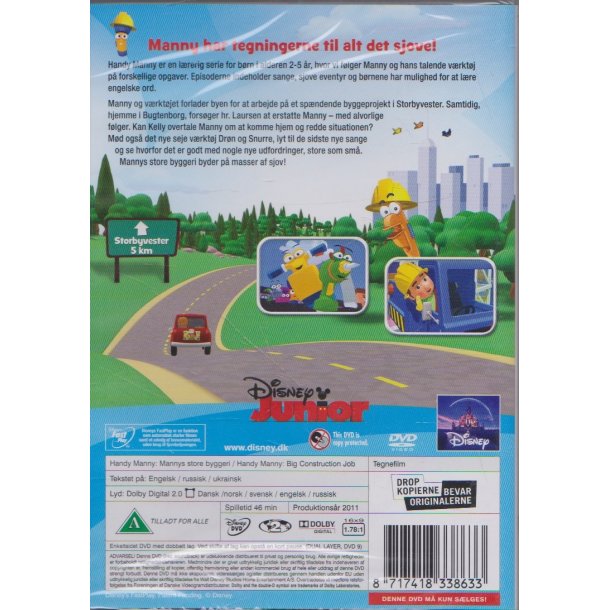 Handy Manny - Vol.9 Store byggeri (DVD)