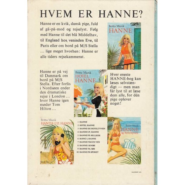 Hanne 9 - Til S�s (Bog)
