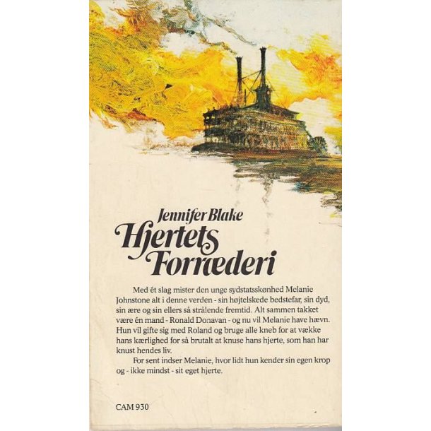 Camelia 930 - Hjertets forr�deri (Bog)