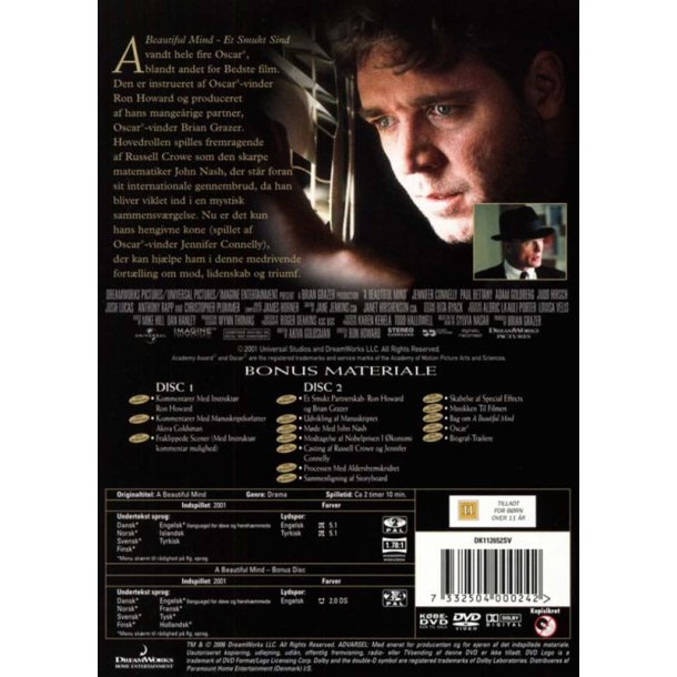 A Beautiful mind (DVD)