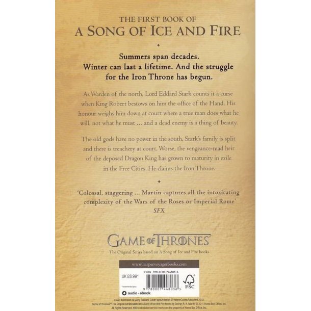 A Game og Thrones (Bog)