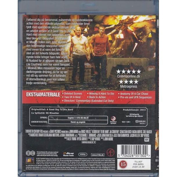 A good day to die hard (Blu-ray)