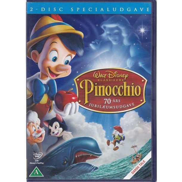 Pinocchio - Disney Klassikere nr. 2 (DVD)