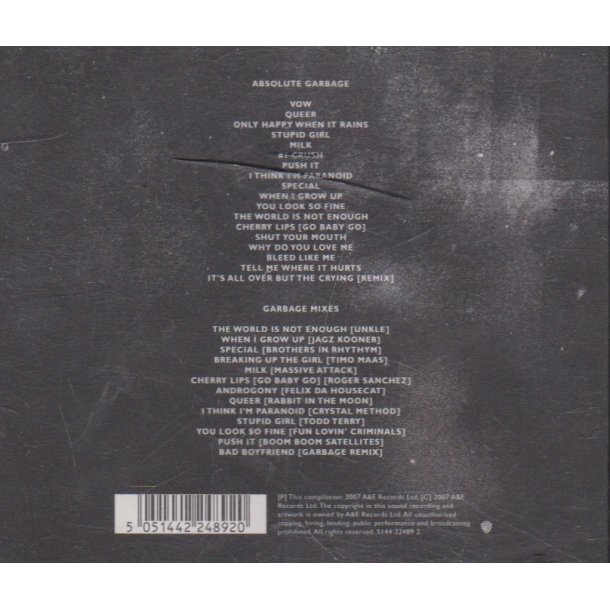 Absolute Garbage (CD)