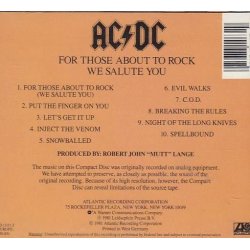For those about to rock (CD)