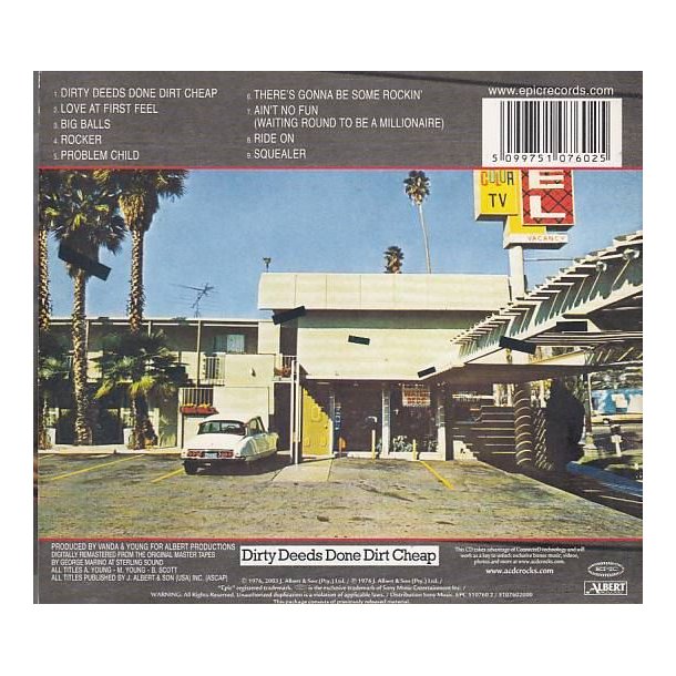 Dirty deeds done dirt cheap (CD)