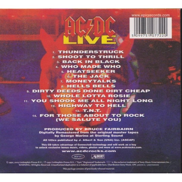 AC/DC - Live (CD)