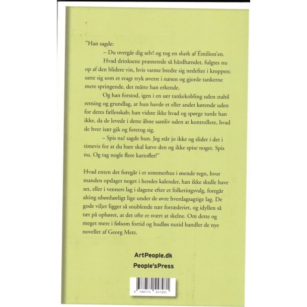 Afsked f�r ankomsten (Bog)