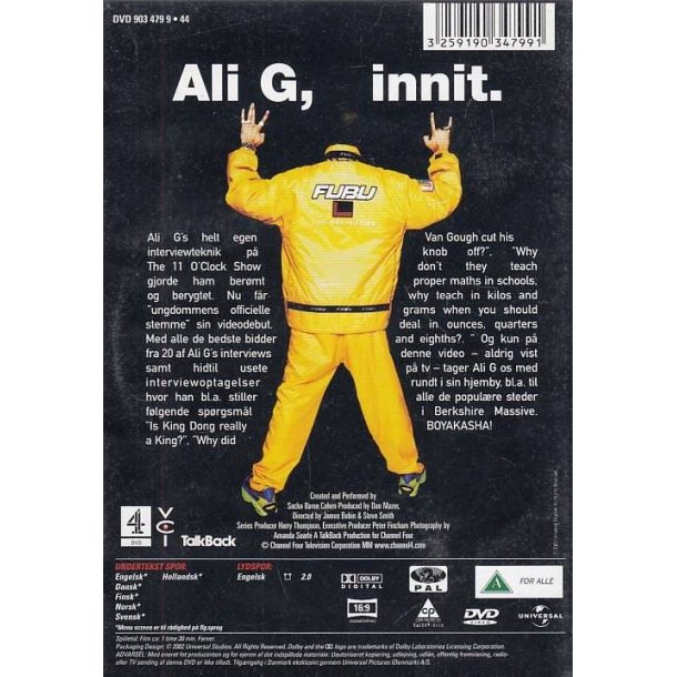 Ali G -Innit (DVD)