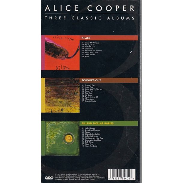 Alice Cooper Trilogy (CD)