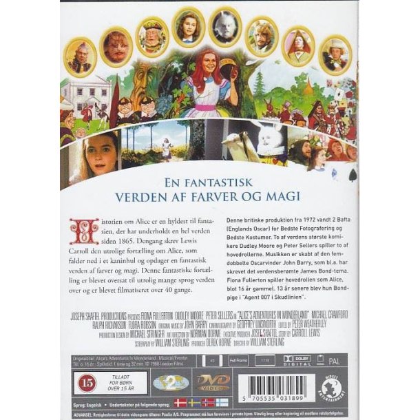 Alice i eventyrland (DVD)