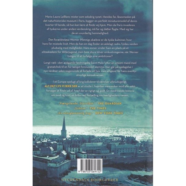 Alt det lys vi ikke ser (Bog)