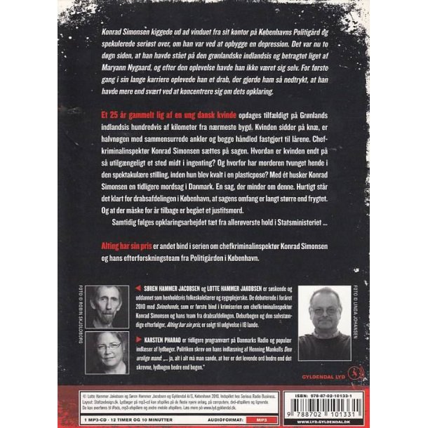 Alting har sin pris (Lydbog)