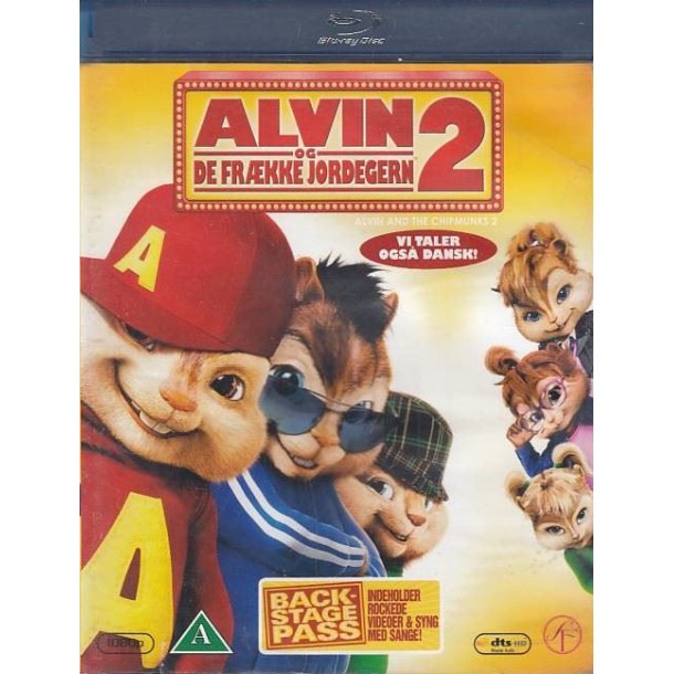 Alvin og de fr�kke jordegern 2 (Blu-ray)