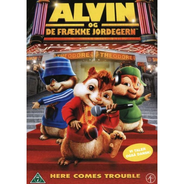 Alvin og de fr�kke jordegern (DVD)
