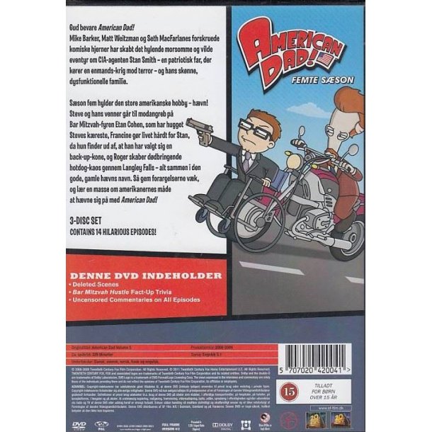 American Dad - S�son 5 (DVD)