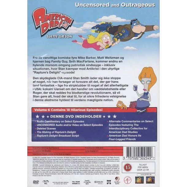 American Dad - S�son 6 (DVD)