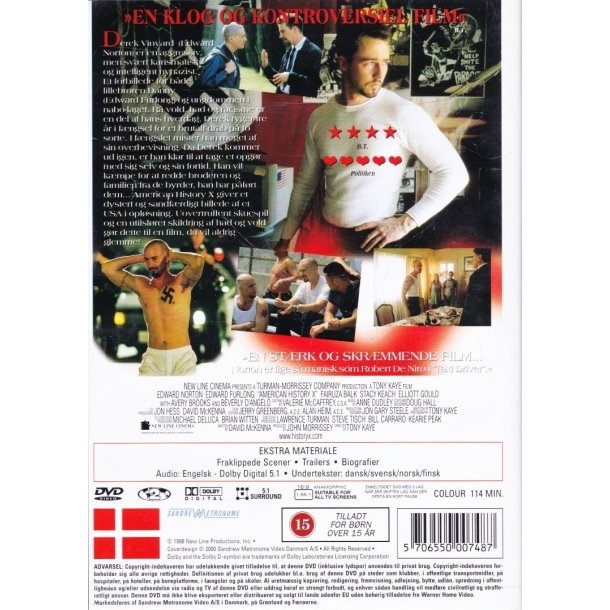 American history X (DVD)