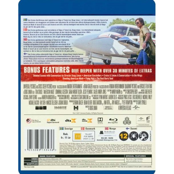 American Made (Blu-ray)