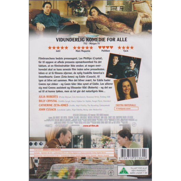 American's sweethearts (DVD)