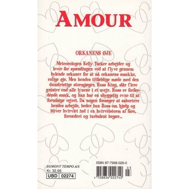 Amour - Orkanens �je (Bog)